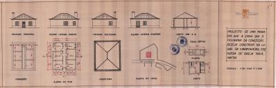 OP Felismina da Conceição - Carapinheira / Igreja Nova - Construir uma moradia - Licença de construção nº. 1081/1951 - Licença de utilização nº. 1498 /1953.