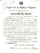 Boletim de Óbito 1207
José dos Santos
Coval 341