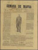 Semana de Mafra: Defensor dos interesses do Concelho de Mafra, Ano 1, n.º 7