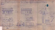 OP José Lopes Manso - Casal dos Colchões / Milharado - Construir casa de habitação. Deferido em 09-05-1945 - Licença de utilização nº 999/1945.