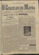 O Concelho de Mafra: Jornal Regionalista, Ano 18, n.º 528