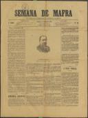 Semana de Mafra: Defensor dos interesses do Concelho de Mafra, Ano 1, n.º 23