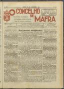 O Concelho de Mafra: Semanário ilustrado. Órgão da União Nacional, Ano 2, n.º 99