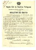 Boletim de Óbito 851
Joaquim Batalha Júnior
Coval 11