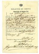 Boletim de óbito A1790
Felismina de Jesus
Coval 103