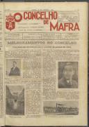 O Concelho de Mafra: Semanário ilustrado. Órgão da União Nacional, Ano 2, n.º 84