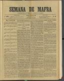 Semana de Mafra: Defensor dos interesses do Concelho de Mafra, Ano 1, n.º 46