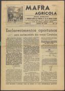 Mafra Agrícola: Boletim informativo da Cooperativa Agrícola dos Produtores de Leite do Concelho de Mafra, Ano 2, n.º 19