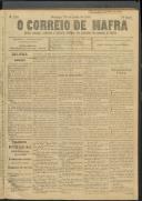 O Correio de Mafra: Jornal semanal, noticioso e agrícola, defensor dos interesses da Comarca de Mafra, Ano 4, n.º 128