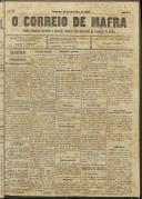 O Correio de Mafra: Jornal semanal, noticioso e agrícola, defensor dos interesses da Comarca de Mafra, Ano 2, n.º 46