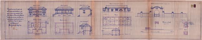 OP Maria do Nascimento Oliveira - Carrascal / Azueira. Construção de casas de habitação e casa de residência para empregado - Licença de construção nº 1361/1941, 1362/1941, 1363/1941 - Licença de habitação nº 107/1943. 