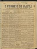 O Correio de Mafra: Jornal semanal, noticioso e agrícola, defensor dos interesses da Comarca de Mafra, Ano 6, n.º 236