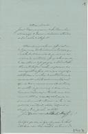 Mandado do administrador do Concelho de Mafra, José Damasceiro de Saldanha Araújo e Gama, para que qualquer oficial de diligência intime o juiz da Irmandade das Almas da freguesia do Sobral da Abelheira para apresentar as contas de gerência dos anos de 1888 em diante. 