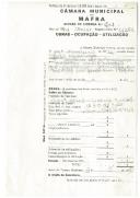 OP 3840/1967 - João Agostinho - construção de arrecadação, Rua das Bicas, nº 39 - Casais de S. Lourenço / Encarnação - licença de construção nº 1877/1967, 199/1968 (adapt. a moradia) - licença de utilização nº 64/1974