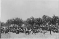 Fotografia Reprodução. Feira de Mafra, vista parcial