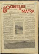 O Concelho de Mafra: Semanário ilustrado. Órgão da União Nacional, Ano 2, n.º 79