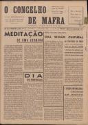 O Concelho de Mafra: Jornal Regionalista, Ano 23, n.º  602