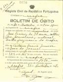 Boletim de Óbito 1696
José Freire
Coval 324