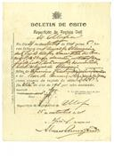 Boletim de óbito A1840
Domitília da Conceição
Coval 140