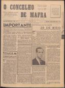 O Concelho de Mafra: Jornal Regionalista, Ano 21, n.º  577