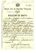 Boletim de Óbito 0109
Rosa da Conceição Soares Guimarães
Coval 136 (coval 113)