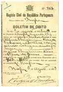 Boletim de óbito A2488
Alfredo Benjamim Dias
Coval 140