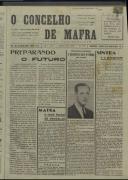 O Concelho de Mafra: Jornal Regionalista, Ano 26, n.º  635