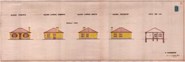 OP José Francisco Marchante - Malveira de Cima / Malveira - Construir uma casa terrea para habitação - Licença de construção nº. 319/1950, de 18 de Abril - Licença de utilização nº. 1002/1951, de 18 de Agosto