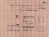 OP José Leitão Franco - Caeiros / Mafra - Construir casa de habitação com esgotos para uma fossa. Licença de utilização nº 869/1942. 