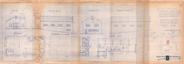 OP Carlos Bernardino Machado Correia e Agostinho dos Remédios Costa - Malveira - Construção de um edificio destinado a oficina de automóveis - Licença de construção nº. 388/1958 - Licença de utilização nº. 394/1959.