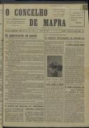 O Concelho de Mafra: Jornal Regionalista, Ano 27, n.º  661