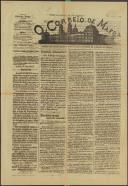 O Correio de Mafra: Jornal semanal, noticioso e agrícola, defensor dos interesses da Comarca de Mafra, Ano 8, n.º 304