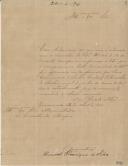 Ofício do juiz da Irmandade do Santíssimo Sacramento da Encarnação, Manuel Rodrigues da Silva, dirigido ao administrador do Concelho de Mafra, a informar, em resposta à Circular de 13 de Abril de 1901, que o Compromisso da referida Irmandade foi aprovado ou confirmado por Sua Eminência o Senhor Cardeal Patriarca de Lisboa, em 7 de Julho de 1767. 