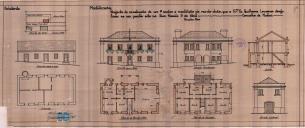 OP Guilherme Lourenço - Rua Heróis 9 de Abril e Rua do Cine Teatro, na Malveira - Ampliar com um primeiro andar uma casa, modificar rés do chão e abrir um poço - Licença de construção nº 605/1945 - licença de utilização nº 286/1946