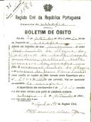 Boletim de Óbito 1168
José Pinhão de Alegria
Coval 37