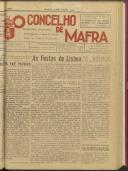 O Concelho de Mafra: Semanário ilustrado. Órgão da União Nacional, Ano 2, n.º 75