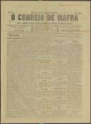 O Correio de Mafra: Jornal semanal, noticioso e agrícola, defensor dos interesses da Comarca de Mafra, Ano 3, n.º 102