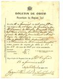 Boletim de óbito A1705
Ernesto Pedro
Coval 68