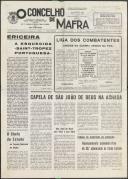 O Concelho de Mafra: Jornal Regionalista, Ano 38, n.º  808