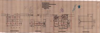 OP António Casanova - Venda do Pinheiro / Milharado - Construir moradia - Licença de construção nº 733/1948, de 17 de Setembro de 1948 - licença de utilização nº 449/1950, de 20 de Maio de 1950.