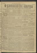 O Correio de Mafra: Jornal semanal, noticioso e agrícola, defensor dos interesses da Comarca de Mafra, Ano 4, n.º 148