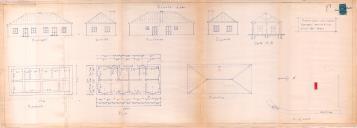 OP Manuel Gomes Viscata - Paz / Mafra - Construir duas moradias - Licença de construção nº. 887/1957 - Licença de utilização nº. 44/1958.