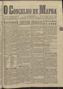 O Concelho de Mafra: Jornal Regionalista, Ano 17, n.º 519