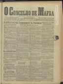 O Concelho de Mafra: Jornal Regionalista, Ano 14, n.º 440