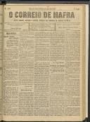 O Correio de Mafra: Jornal semanal, noticioso e agrícola, defensor dos interesses da Comarca de Mafra, Ano 5, n.º 197