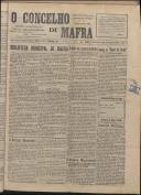 O Concelho de Mafra: Jornal Regionalista, Ano 11, n.º 361