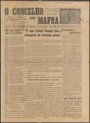 O Concelho de Mafra: Jornal Regionalista, Ano 10, n.º 337