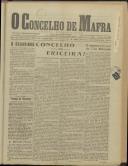 O Concelho de Mafra: Jornal Regionalista, Ano 14, n.º 447