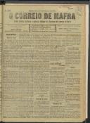 O Correio de Mafra: Jornal semanal, noticioso e agrícola, defensor dos interesses da Comarca de Mafra, Ano 5, n.º 190