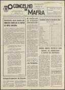 O Concelho de Mafra: Jornal Regionalista, Ano 35, n.º  774